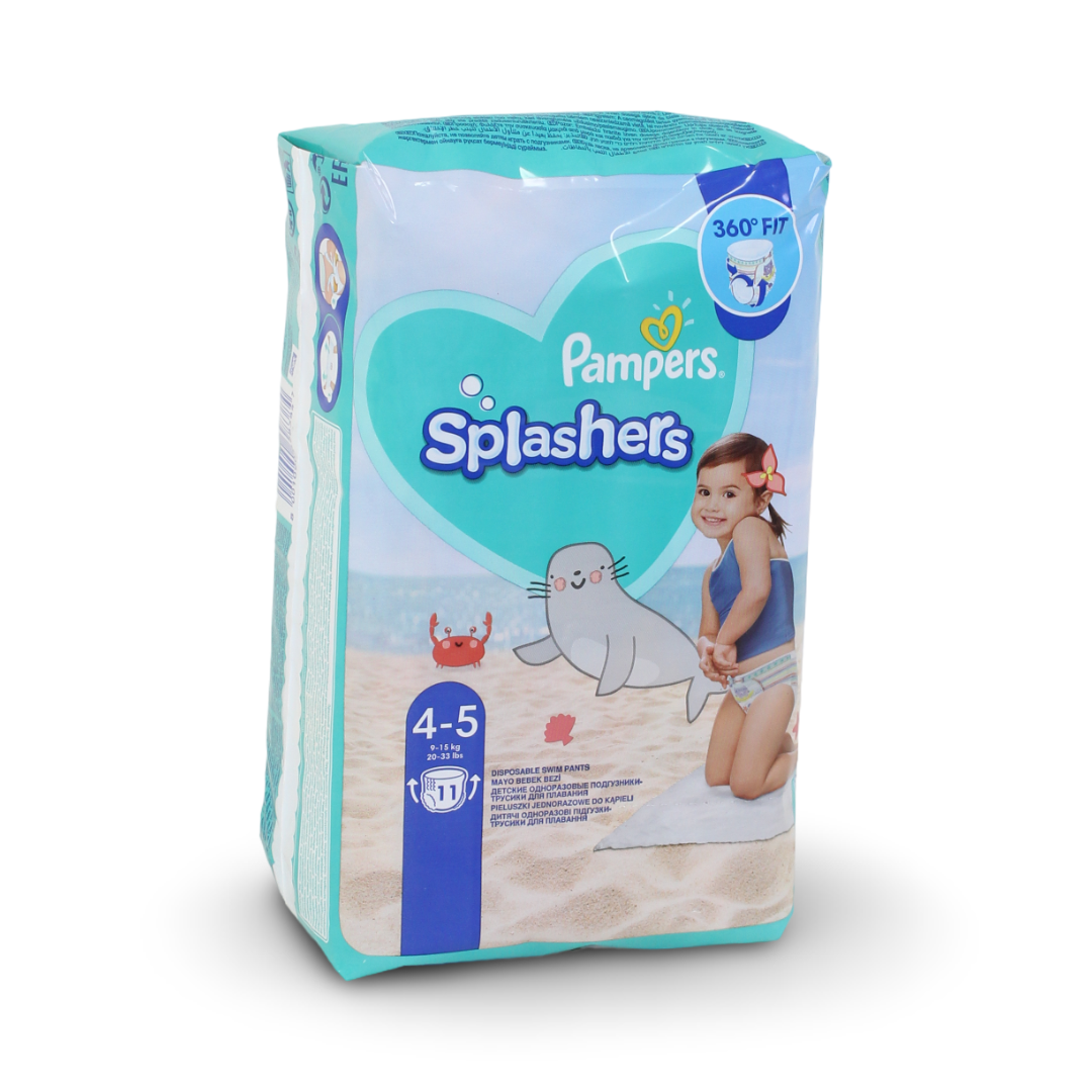 Pampers Splashers Swim Diapers (Size 4-5)