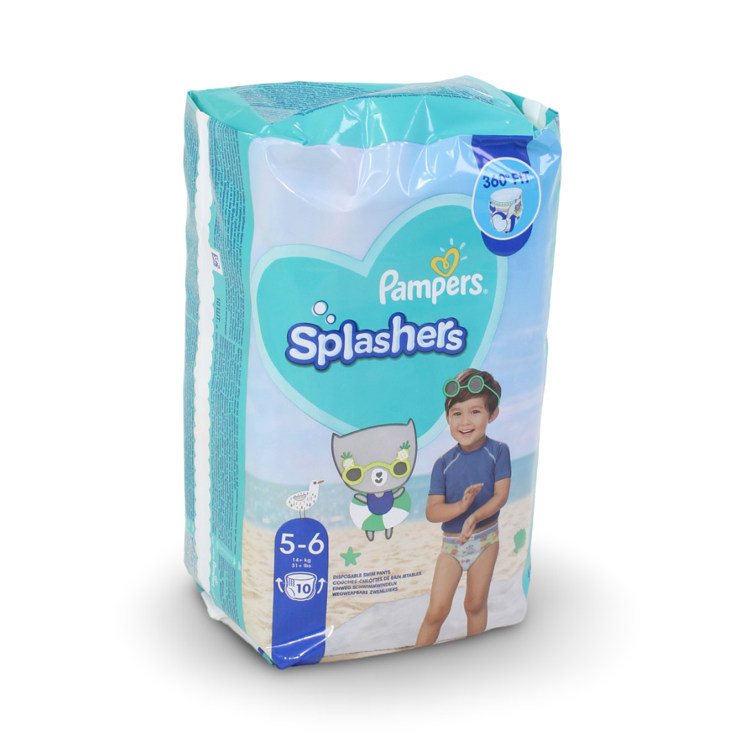 Pampers Splashers Disposable Swim Pants (Size 5-6)