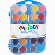 Carioca Stone Watercolors 30ml – 24 Colors + Brush