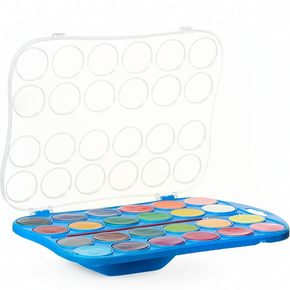 Carioca Stone Watercolors 30ml – 24 Colors + Brush