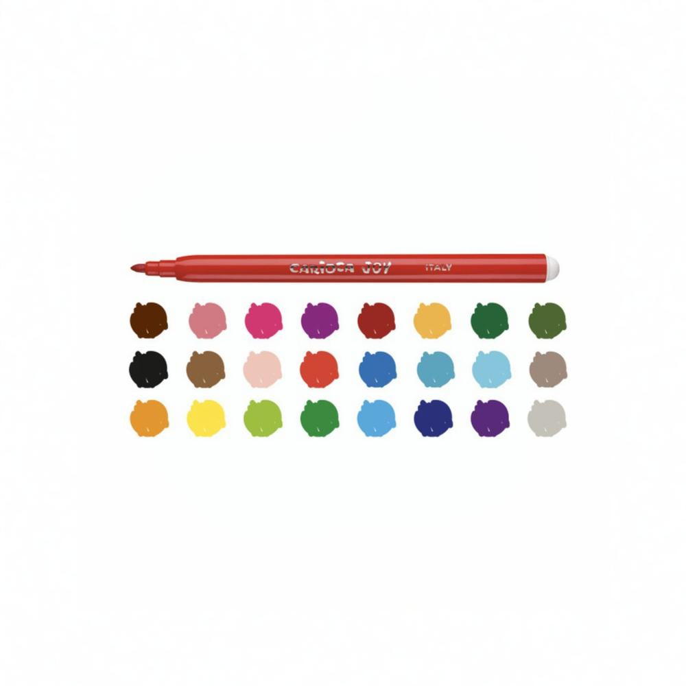 Carioca Joy Super Washable Pen – 24 Colors