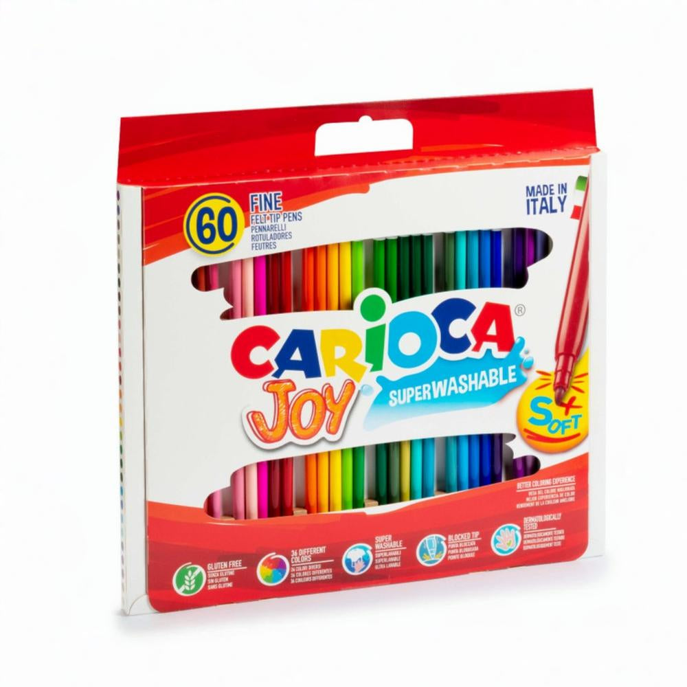 Carioca Joy Super Washable Colors – 60 Colors
