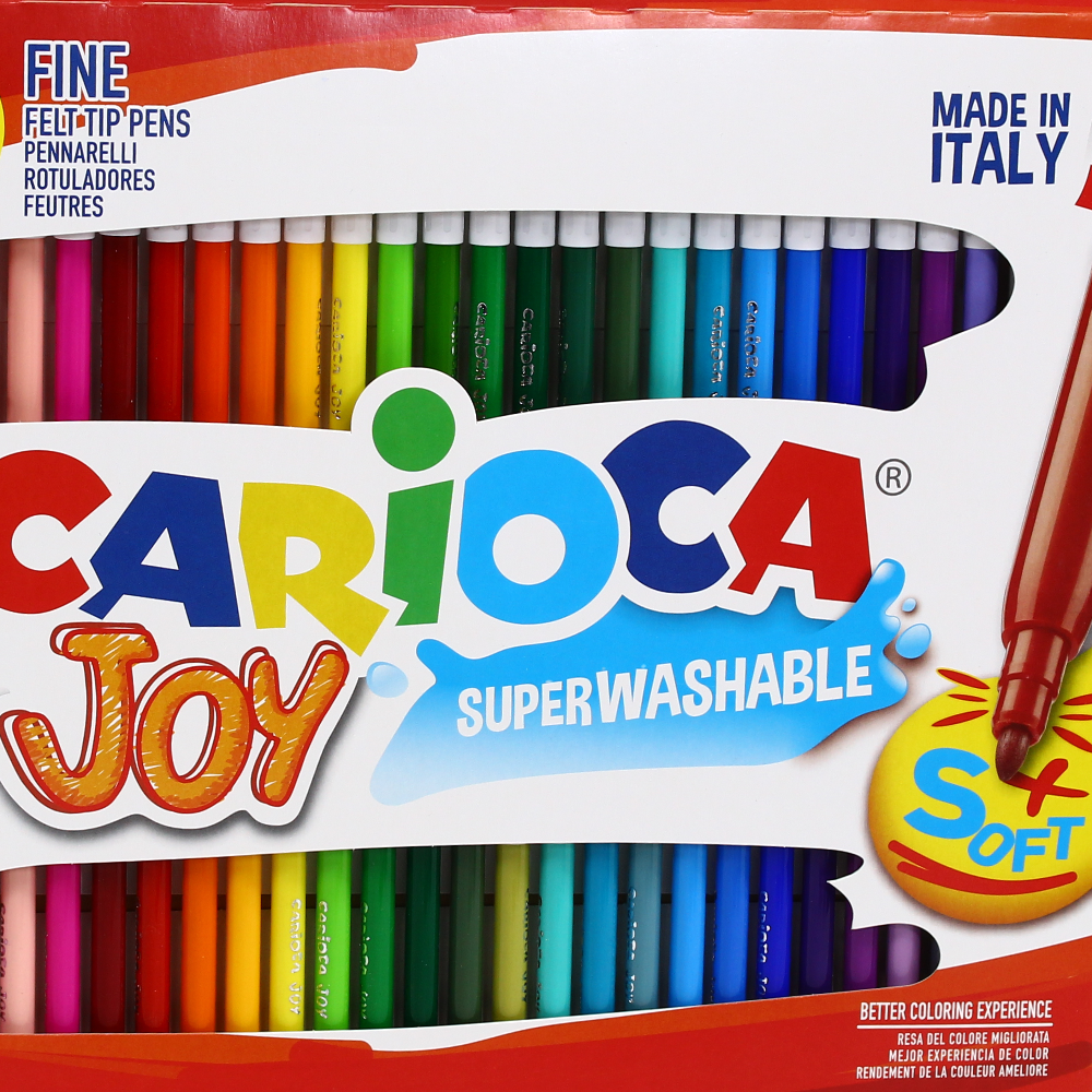Carioca Joy Super Washable Colors – 60 Colors