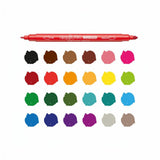 Carioca Birello Double Tip Coloring Pens – 24 Colors