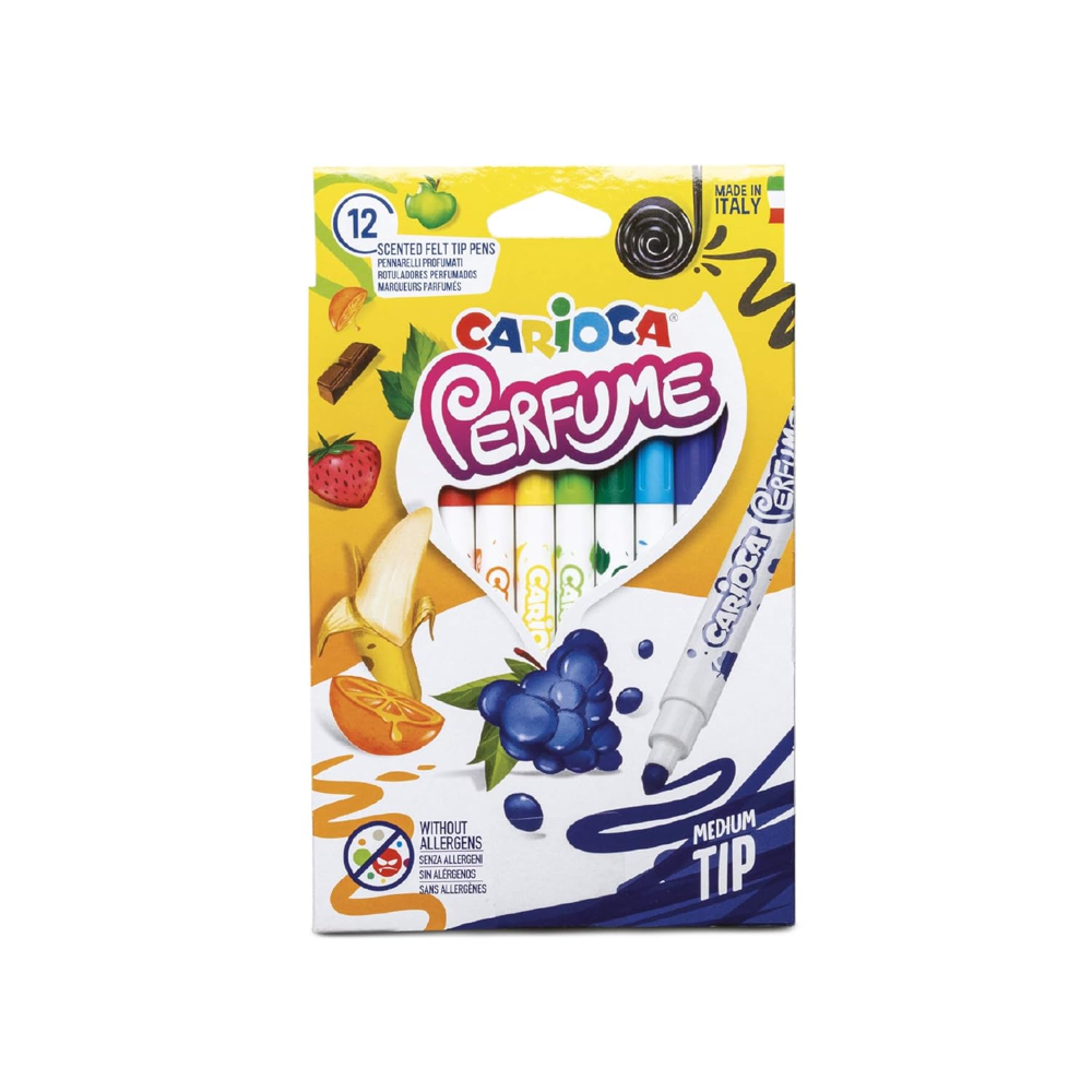 Carioca Perfume Scented Felt Tip – 12 Colors