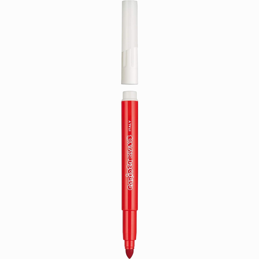 Carioca Bravo Thick Felt Tip – 12 Colors