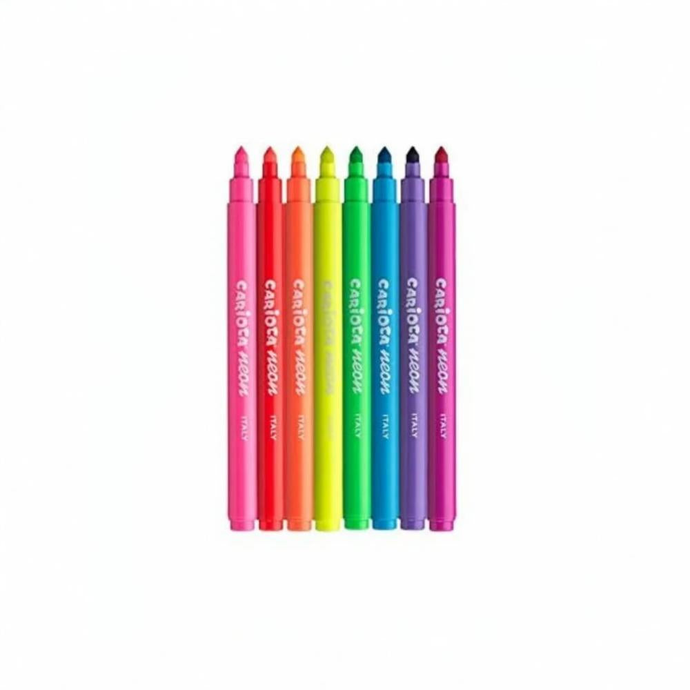 Carioca Neon Markers – 8 Colors