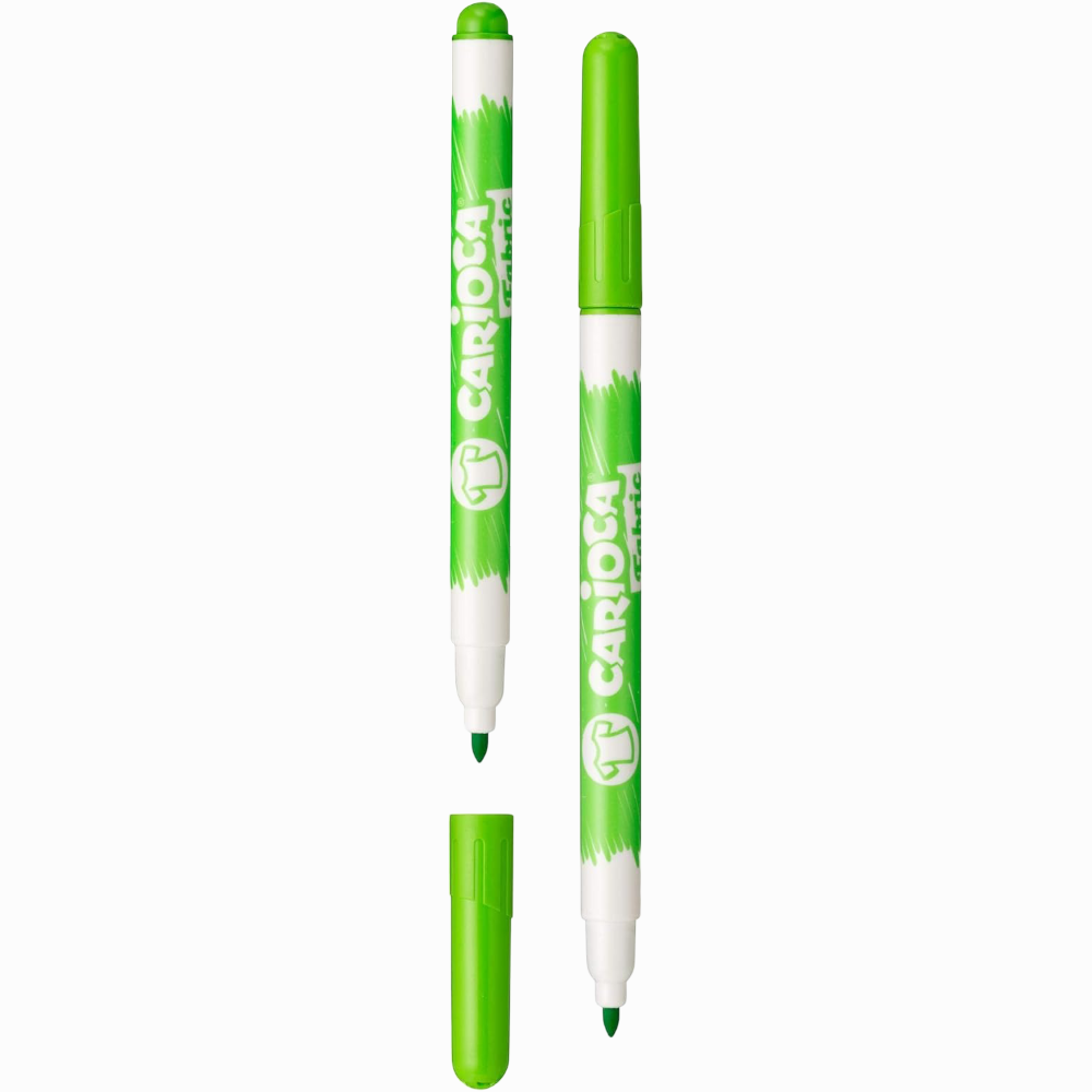 Carioca Fabric Fine Tip Liners – 10 Colors