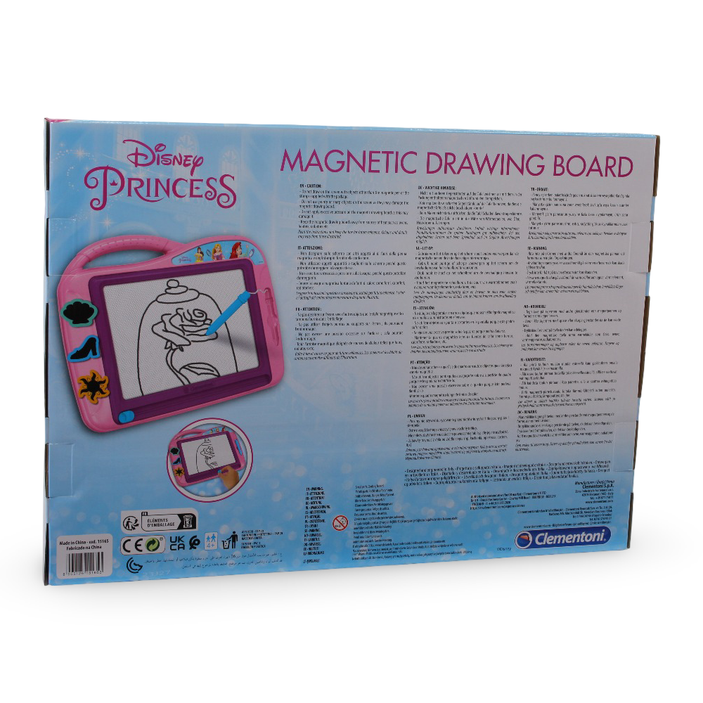 Clementoni Disney Princess Magnetic Drawing Board