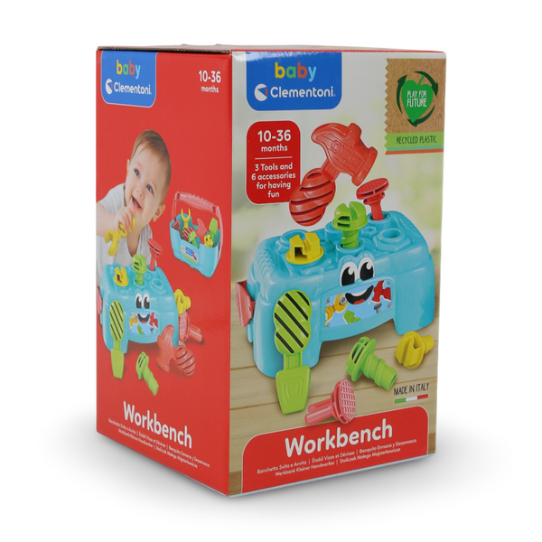 Clementoni Workbench Screw & Twist Activity Toy