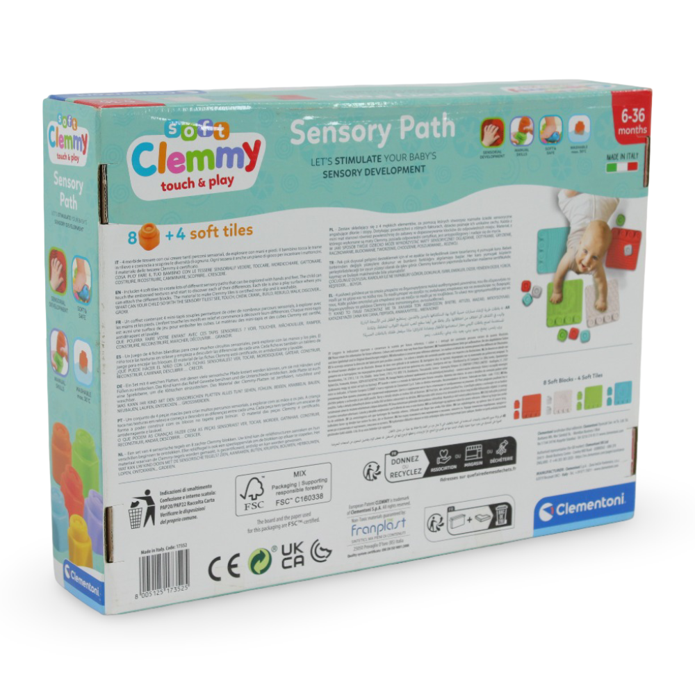 Clementoni Soft Clemmy Touch & Play Sensory Path Toy