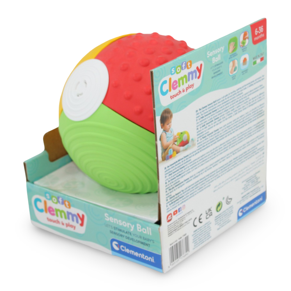 Clementoni - Soft Clemmy Touch & Play Sensory Ball