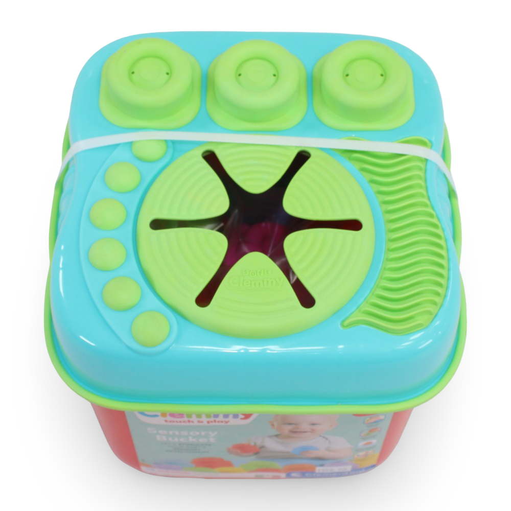 Clementoni Soft Clemmy Touch & Play Sensory Bucket