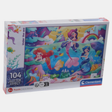 Glittery Under the Sea Puzzle – 104 Pcs