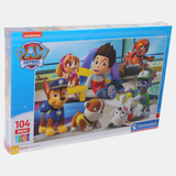 Maxi Paw Patrol Children's Puzzle - 104 Pcs