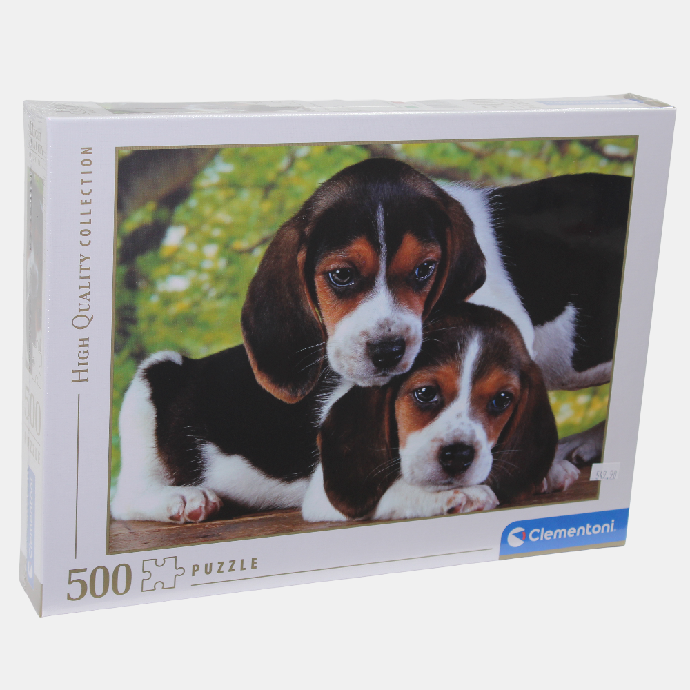 Cute Puppies Puzzle – 500 Pcs