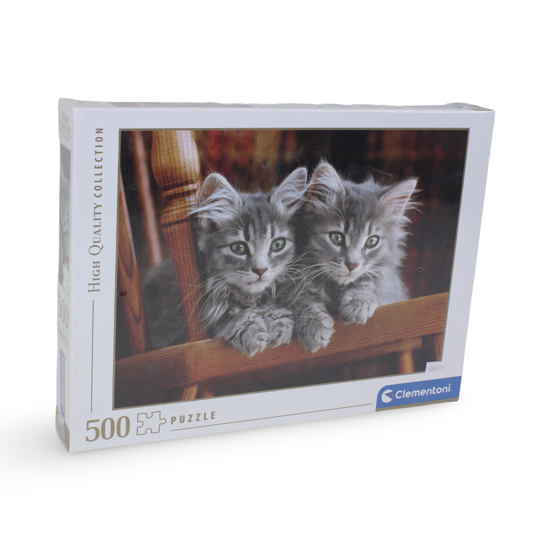 Clementoni Kittens High Quality Collection Puzzle – 500Pcs