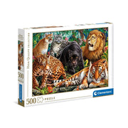 Clementoni Wild Cats High Quality Collection Puzzle - 500 Pcs