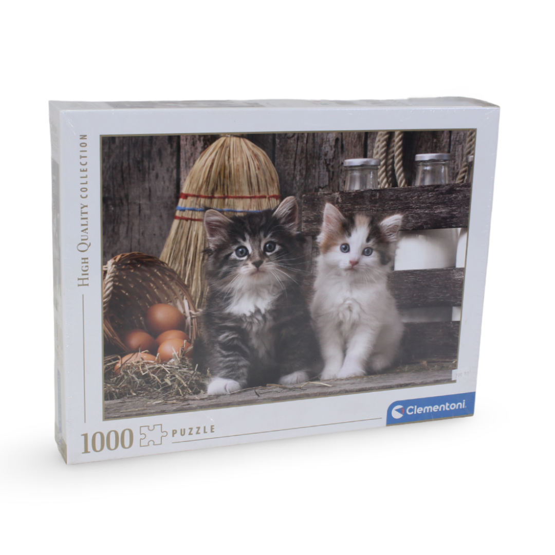 Clementoni Lovely Kittens High Quality Collection Puzzle – 1000Pcs