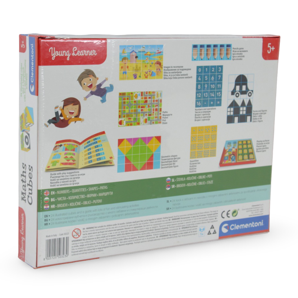 Clementoni Young Learner Maths Cubes
