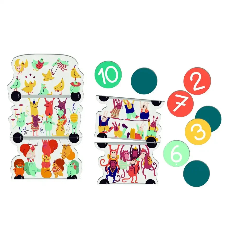 Clementoni Young Learners Numbers And Animals Educational Game