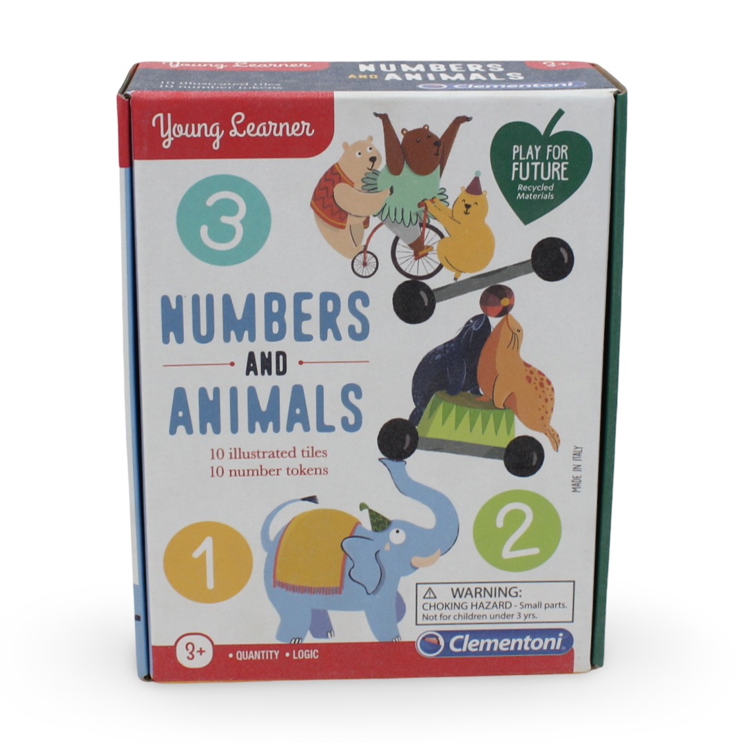 Clementoni Young Learners Numbers And Animals Educational Game