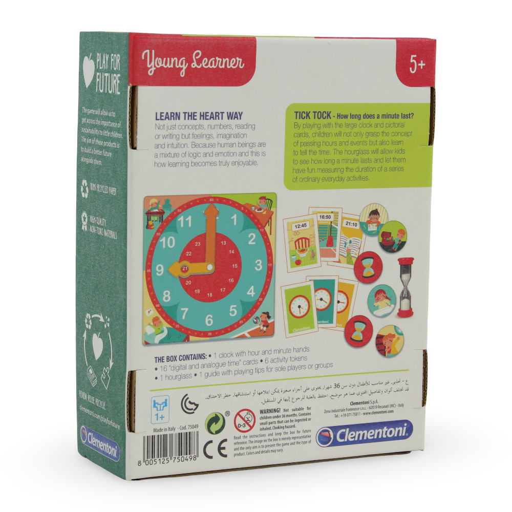 Clementoni What Time Is It Educational Game