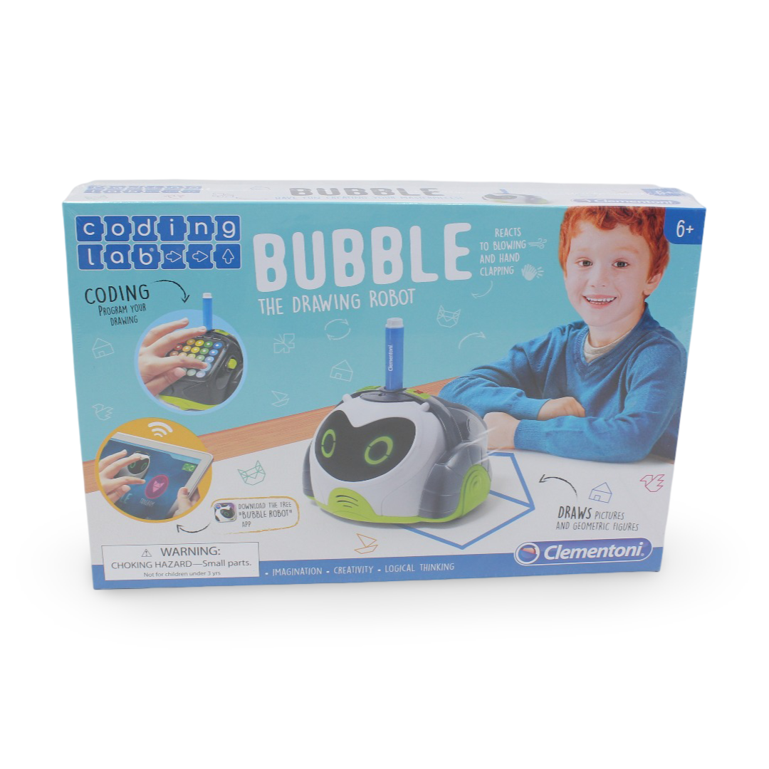 Clementoni Robot Bubble روبوت تفاعلي قابل للبرمجة