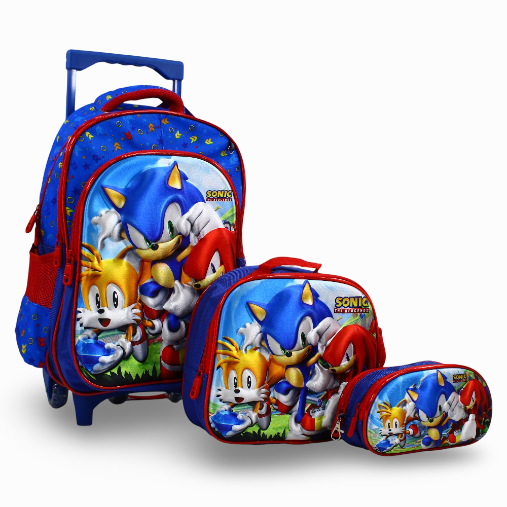 Sonic the Hedgehog School Set - 16 Inches