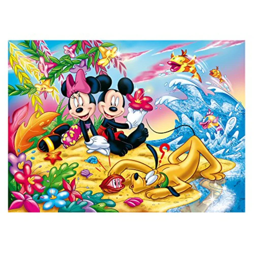 Lisciani Mickey Mouse & Friends Double-Face Puzzle - 250 Pieces