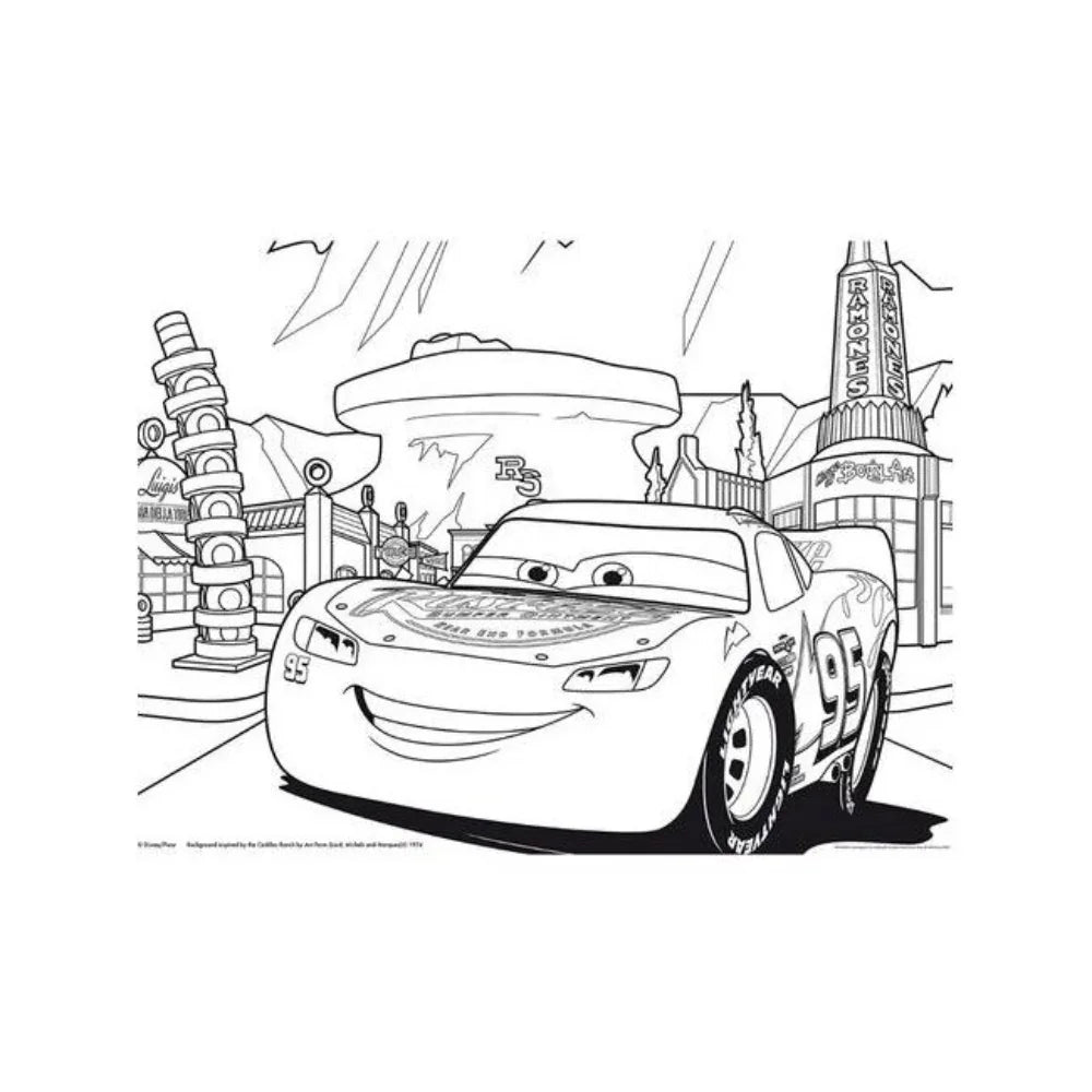 Lisciani Cars Double-Face Maxi Puzzle - 35 Pieces
