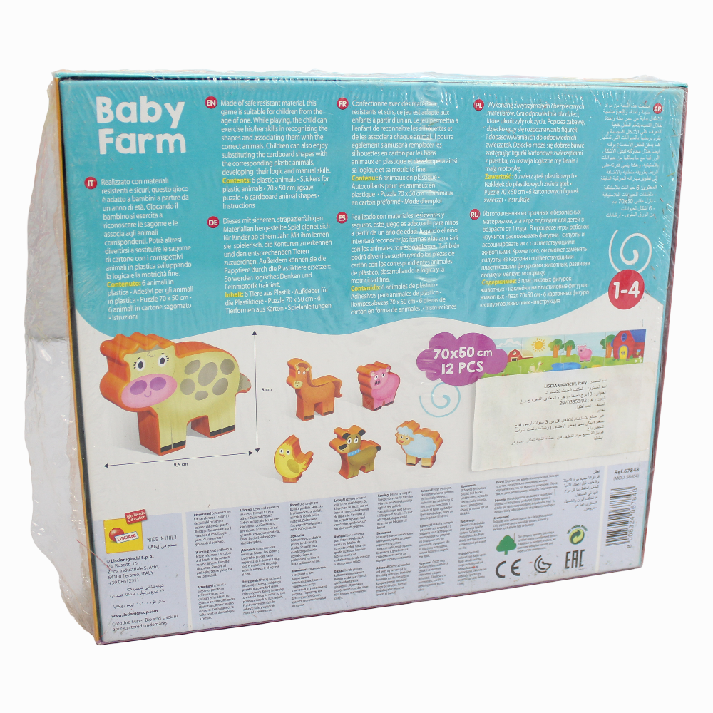 Lisciani Baby Farm Educational Toy