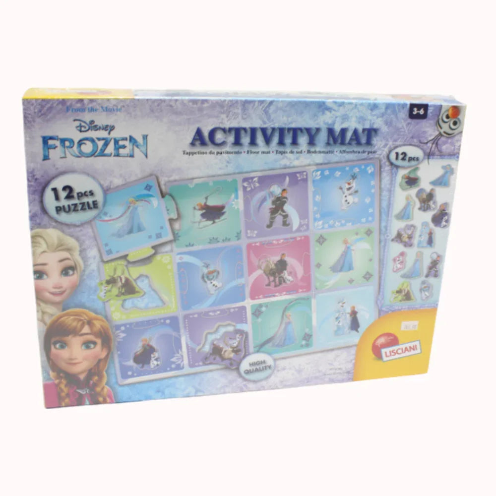 Disney Frozen Educational Giant Puzzle Mat – 12 Pieces