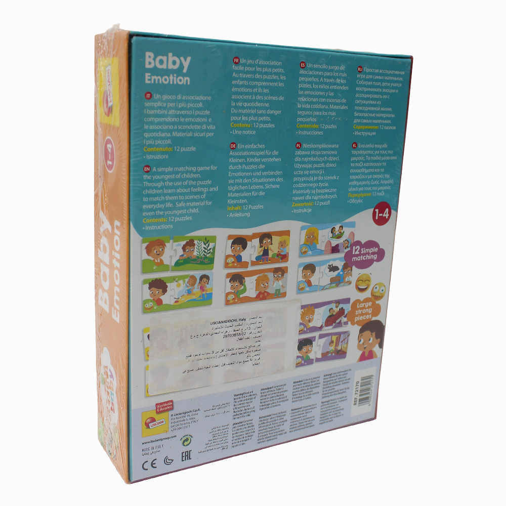 Lisciani Baby Emotion Puzzle