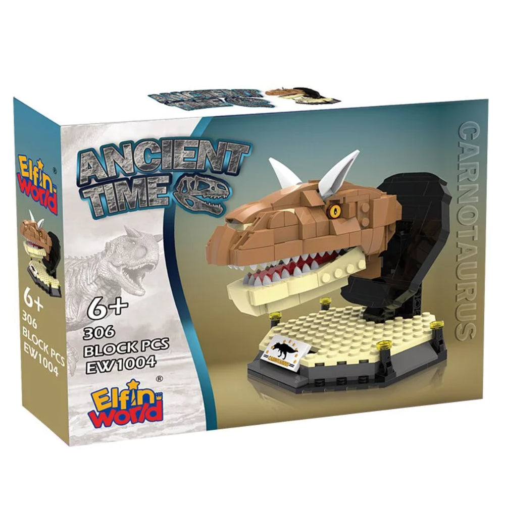 Jurassic Dinosaur Carnotaurus Building Blocks - 306 Pcs - Toys - Elfin World