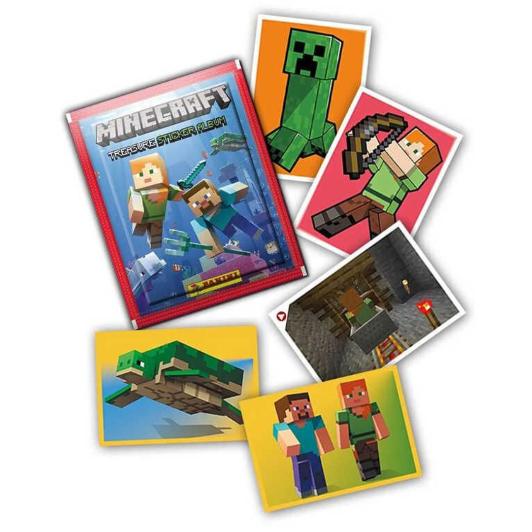 Minecraft Treasure Stickers - Assortments - Panini