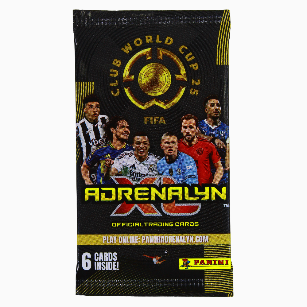 FIFA Club World Cup 2025 Adrenalyn XL – 6 Trading Cards Pack