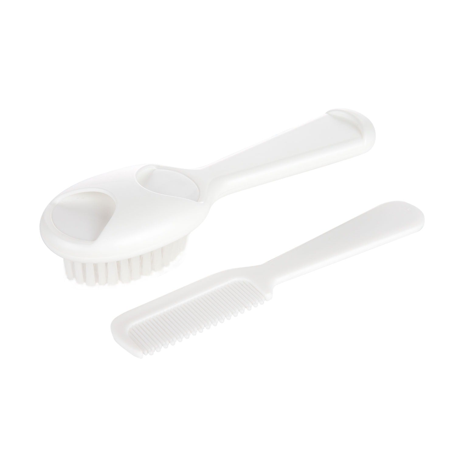 Canpol Babies Brush & Comb Set for Infants – White (0m+)