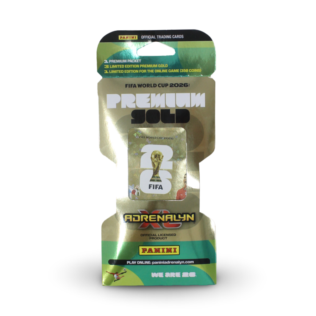 Panini FIFA World Cup 2026 Adrenalyn XL Premium Gold 10 Card