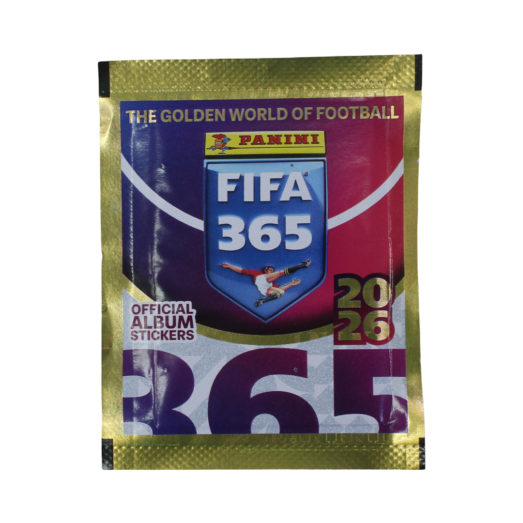 Panini FIFA 365 2026 Stickers "The Golden World of Football" Collection