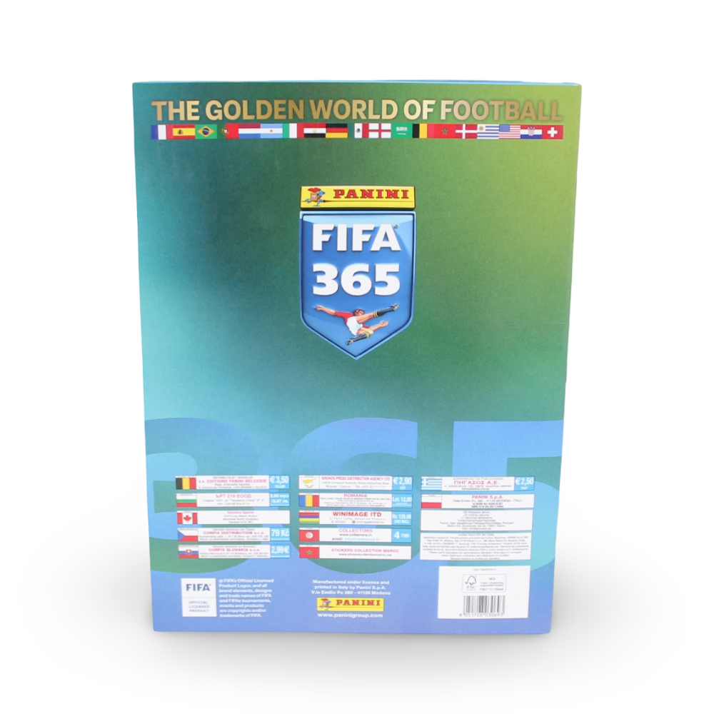 Panini FIFA 365 2026 Official Sticker Album "The Golden World of Football"