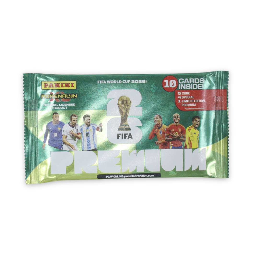 Panini Adrenalyn XL FIFA World Cup 2026 Premium Pack – 10 Cards