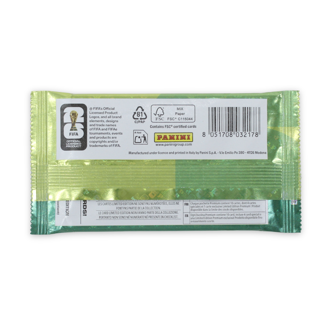 Panini Adrenalyn XL FIFA World Cup 2026 Premium Pack – 10 Cards