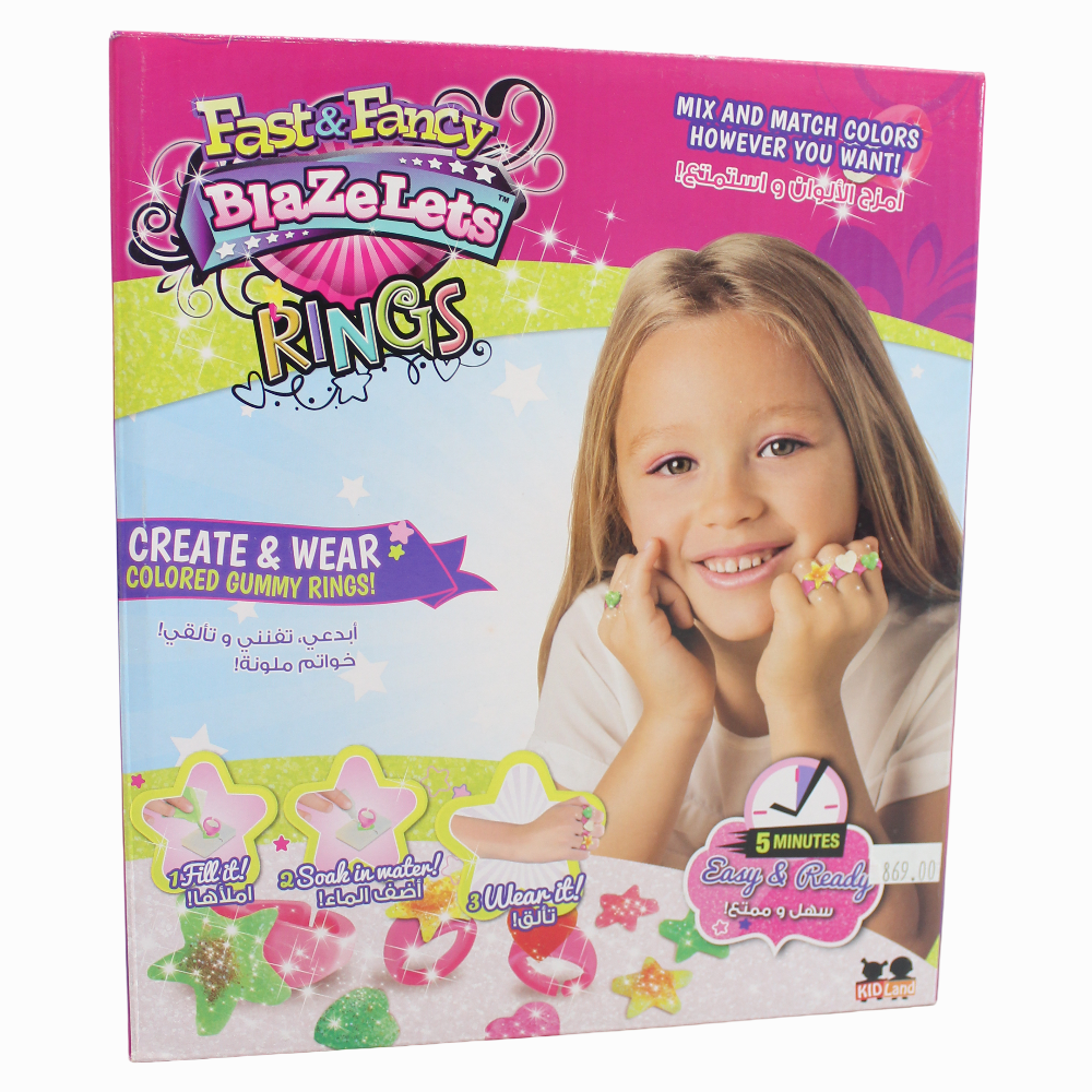 Fast & Fancy Blazelets Rings