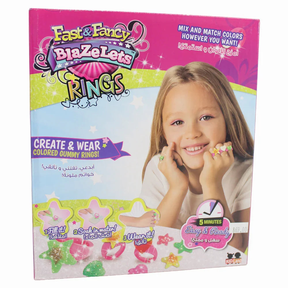 Fast & Fancy Blazelets Rings - Toys - OKO