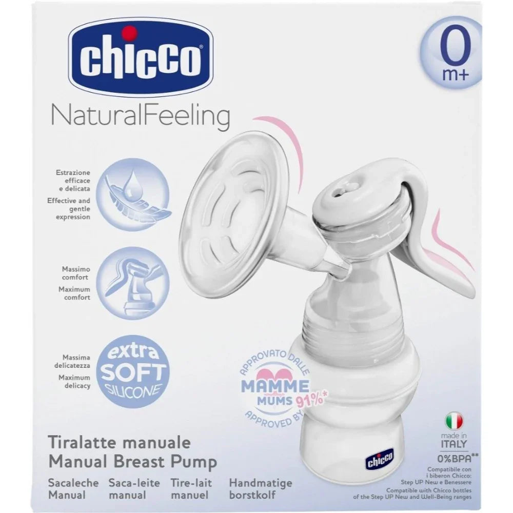 Chicco Natural Feeling Bottle with Breast Pump