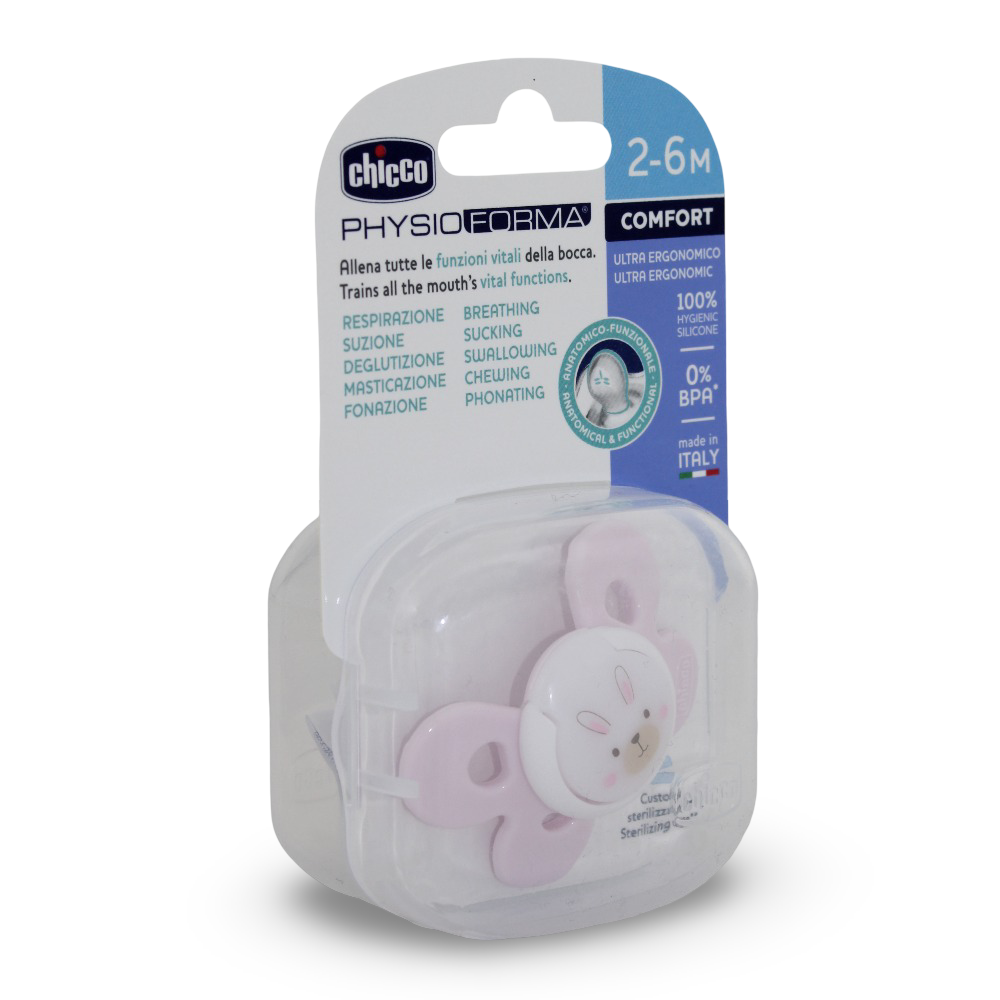Silicone Physio Comfort Soother 2-6M