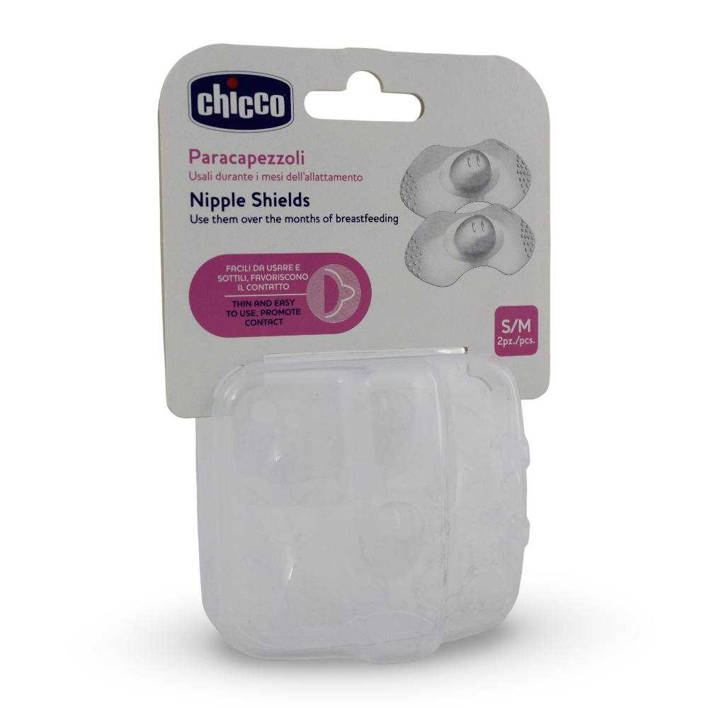 Chicco Silicone Nipple Shields S/M –Transparent