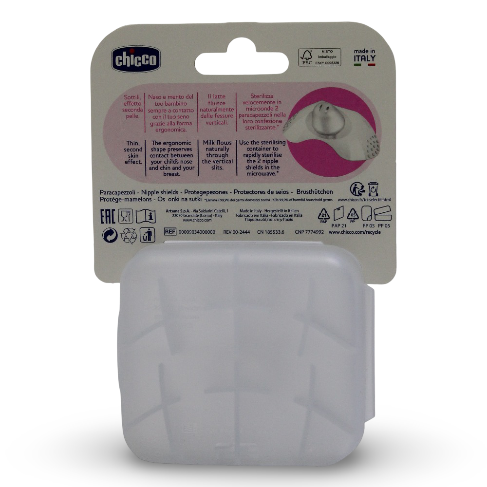 Silicone Nipple Shields M/L – Transparent