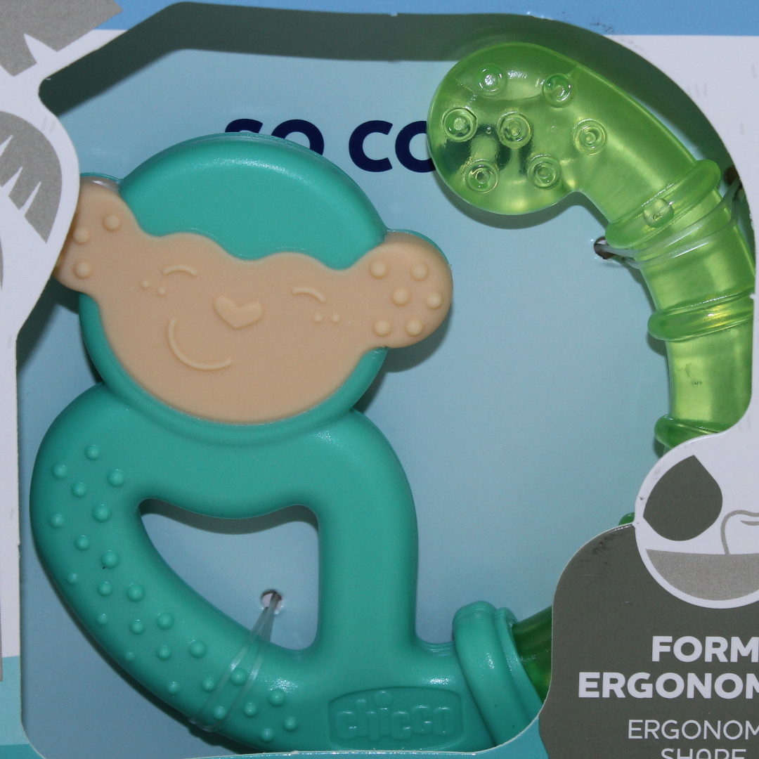 Chicco Fresh Mix Teether +4m – Monkey Design